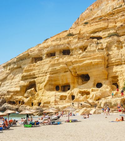 Matala beach