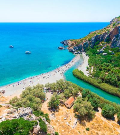 Palmenstrand von Preveli