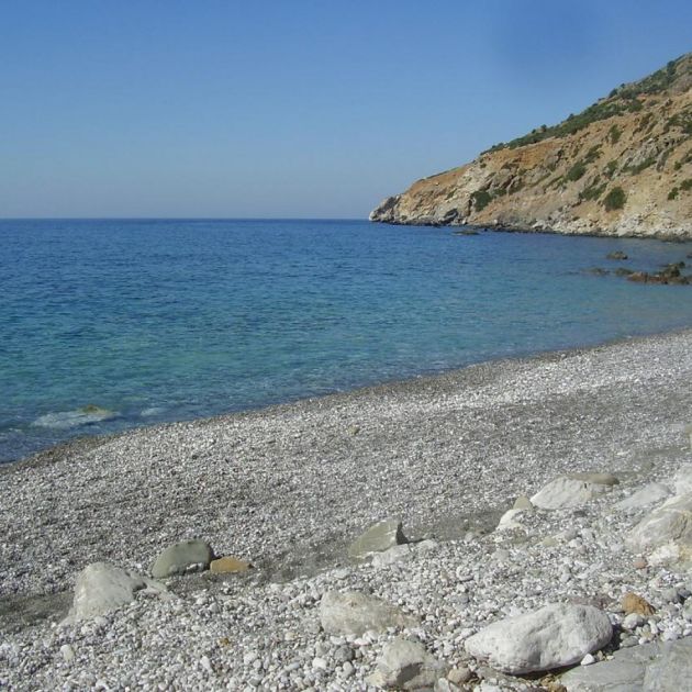 Strand von Agios Georgios 