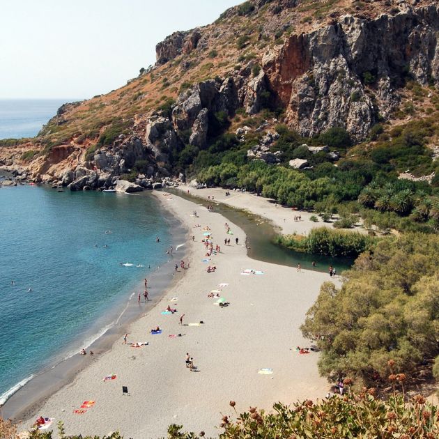 Palmenstrand von Preveli